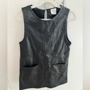 Zara girls leather dress